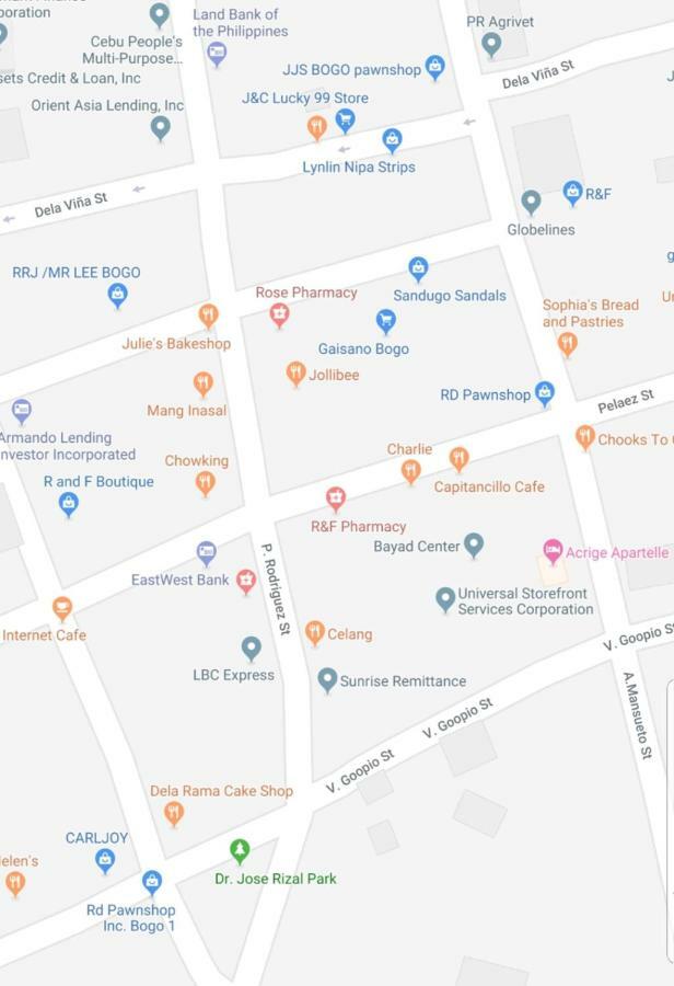 Acrige Apartelle 2-4 Pax Queen @ Heart Of Bogo City Banban Luaran gambar
